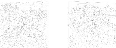 紅色黨建浮雕雕塑原創(chuàng)手繪設(shè)計稿